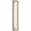 Rolland 27" Sconce | Natural Brass and Crystal