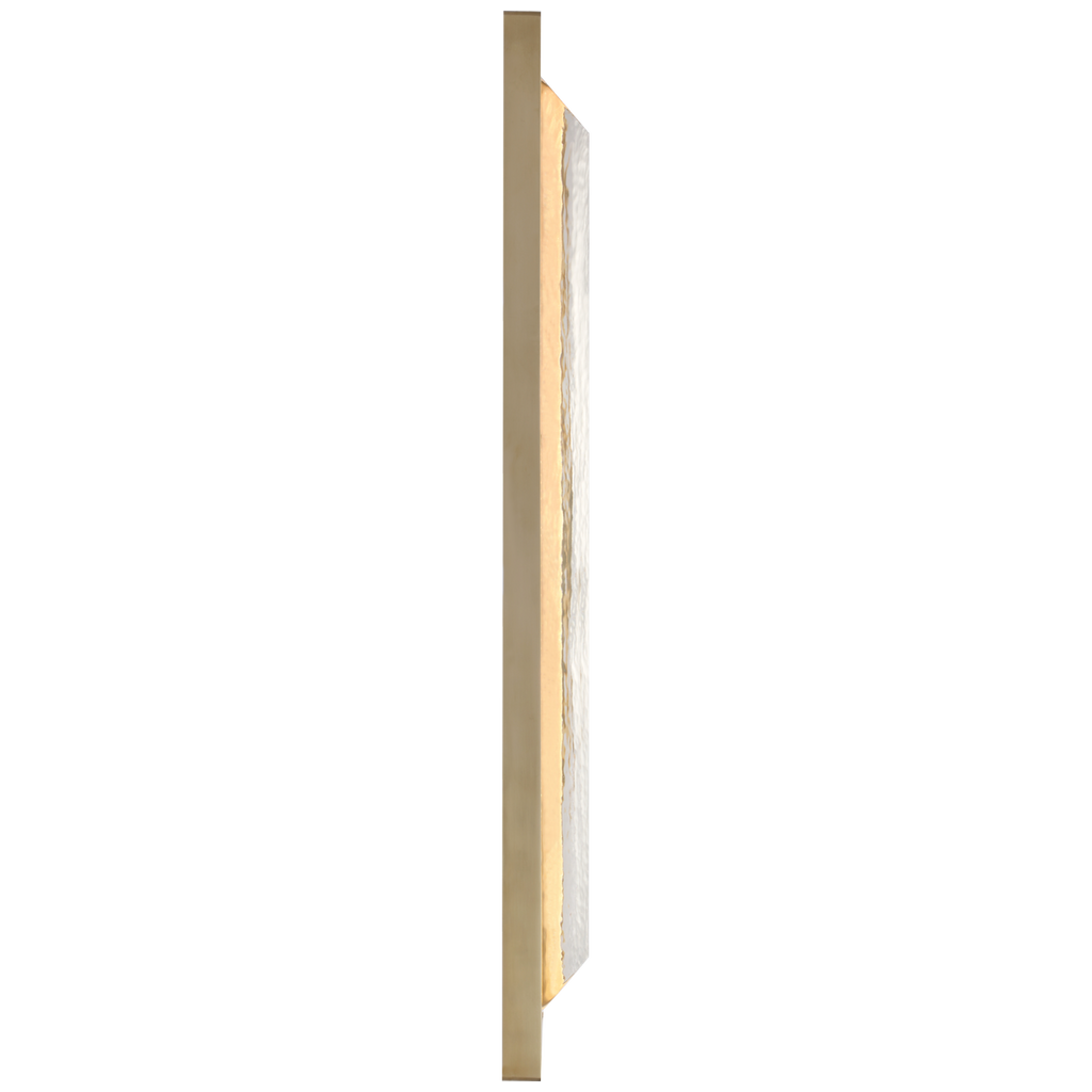 Rolland 27" Sconce | Natural Brass and Crystal