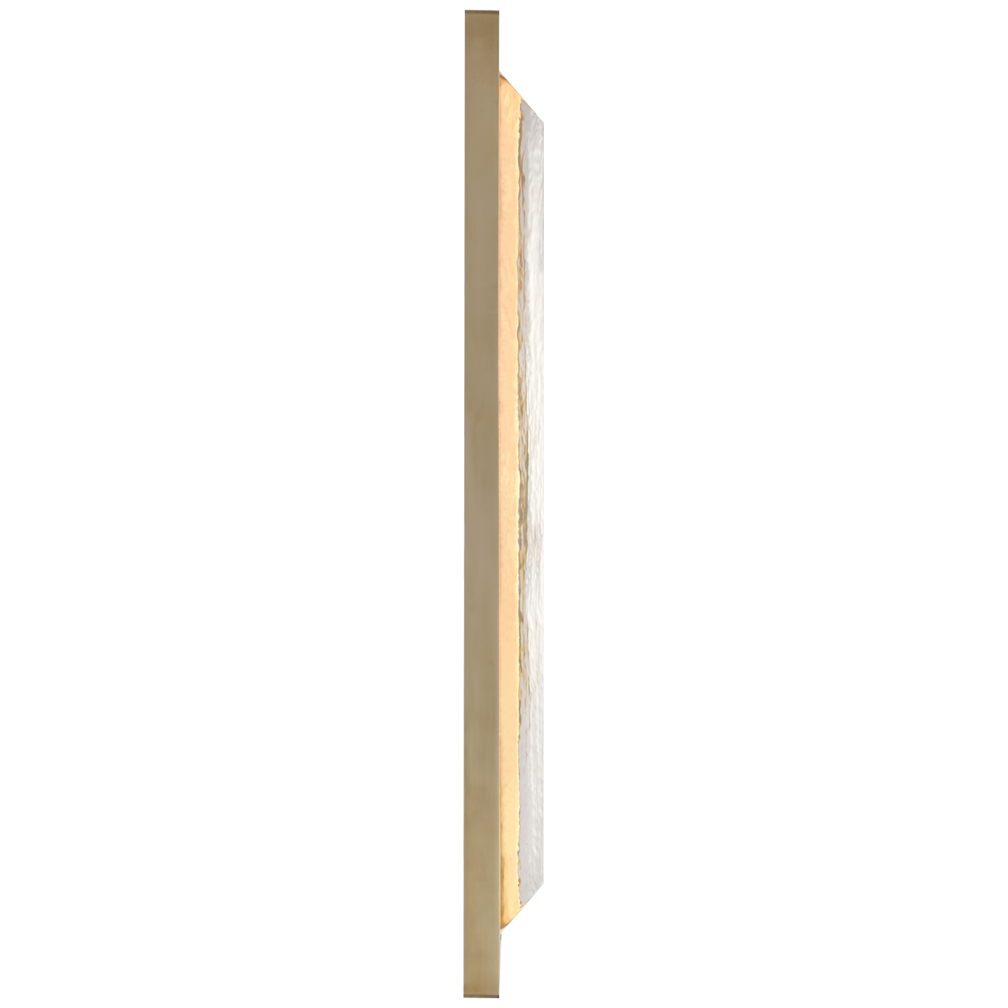 Rolland 27" Sconce | Natural Brass and Crystal