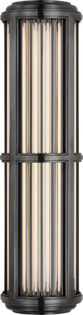 Perren Medium Wall Sconce | Bronze and Glass Rods