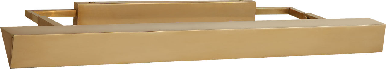 Langham Medium Picture Light | Natural Brass