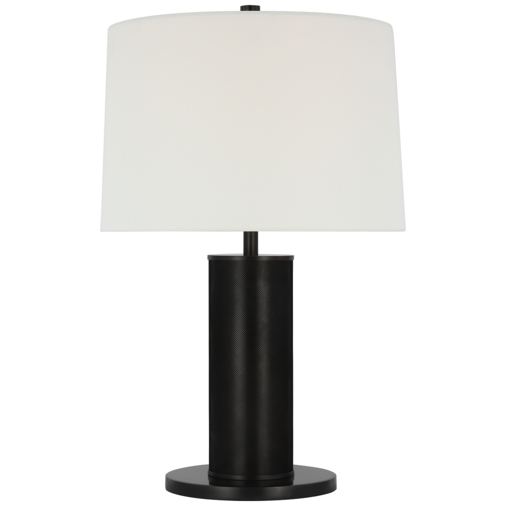 Beckford 22" Table Lamp | Bronze | Linen Shade