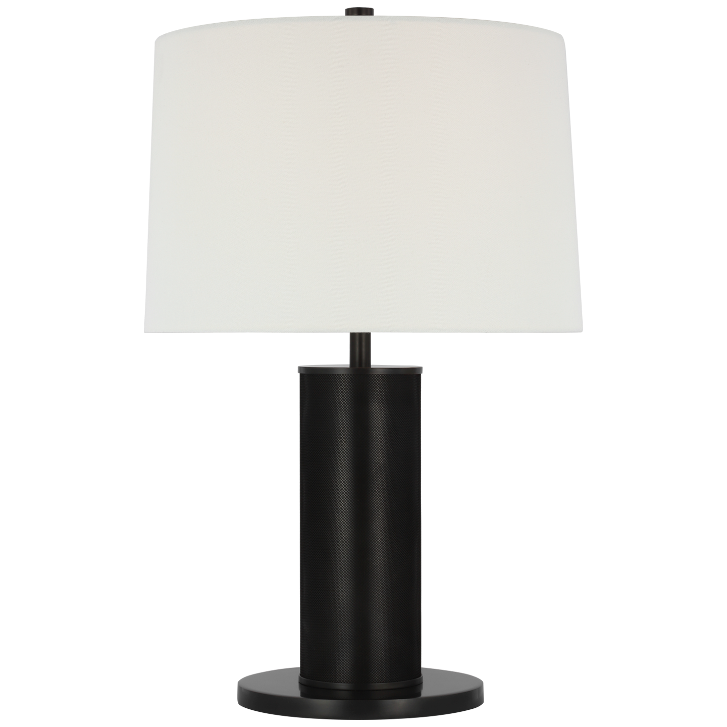 Beckford 22" Table Lamp | Bronze | Linen Shade