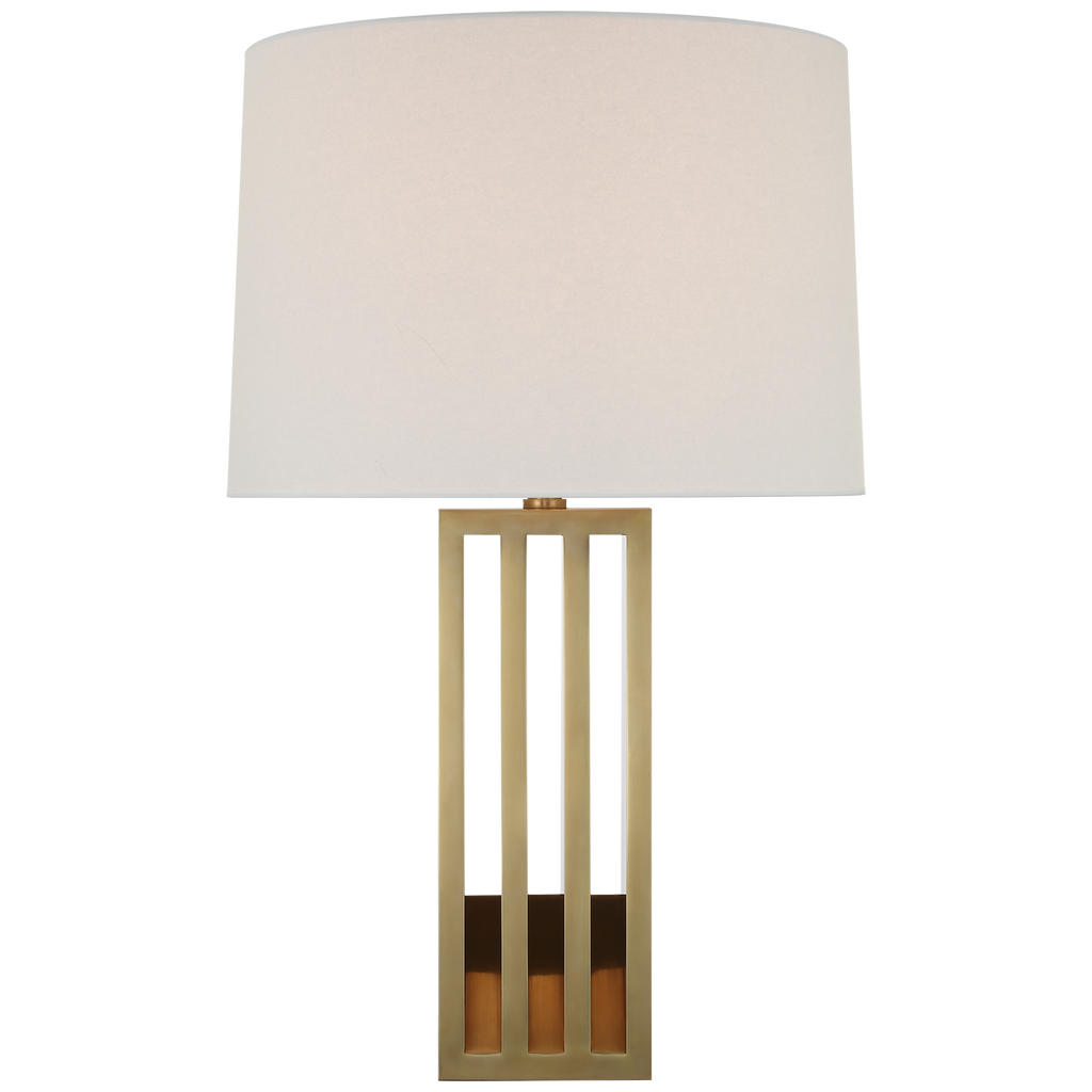 Penrose 29" Table Lamp | Natural Brass | White Paper Shade