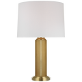 Langton 29" Table Lamp | Natural Brass | White Paper Shade