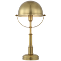 Carthage Cordless Desk Lamp | Natural Brass