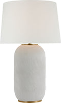 Mirelle Extra Large Table Lamp | Ivory | Linen Shade