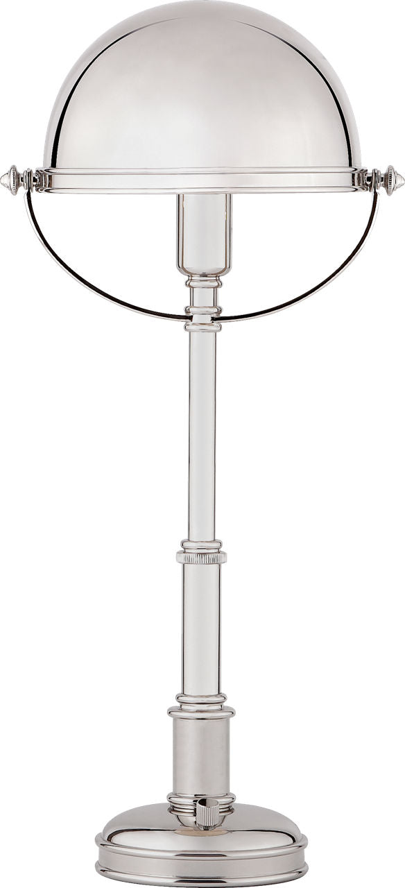 Carthage Mini Lamp | Polished Nickel