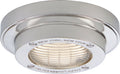 Grant 4.5" Solitaire Flush Mount | Polished Nickel