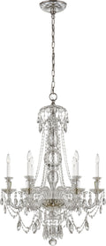 Daniela Medium One-Tier Chandelier | Crystal