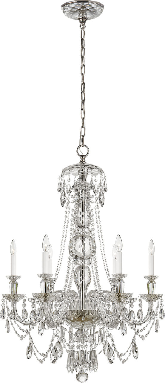 Daniela Medium One-Tier Chandelier | Crystal