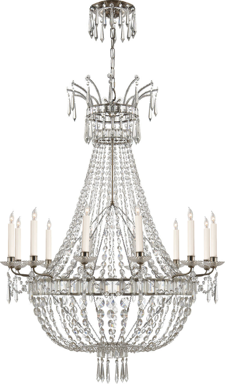 Evalina Chandelier | Butler's Silver