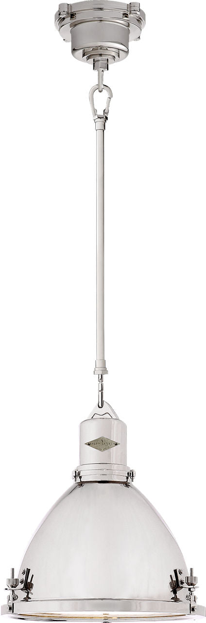 Fulton Small Pendant | Polished Nickel