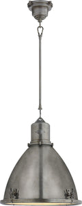 Fulton Medium Pendant | Industrial Steel