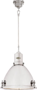 Fulton Medium Pendant | Polished Nickel