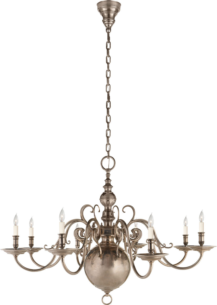 Lillianne Single Tier Chandelier | Butler's Silver