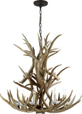 Straton Single Tier Chandelier | Natural Bone