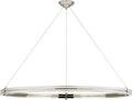 Paxton 48" Ring Chandelier | Polished Nickel