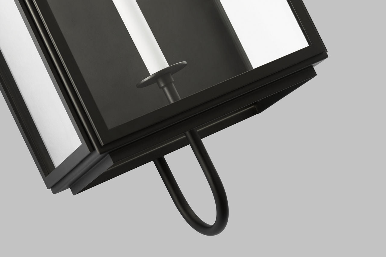 Edgar Extra Large Wall Lantern Textured Black