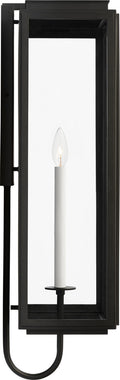 Edgar Extra Large Wall Lantern Textured Black
