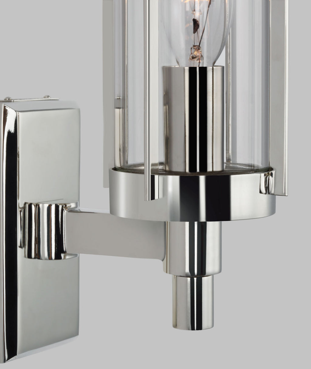 Flynn Sconce Polished Nickel