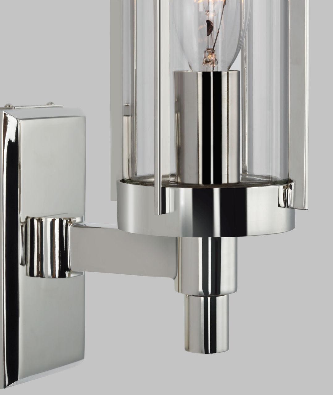 Flynn Sconce Polished Nickel