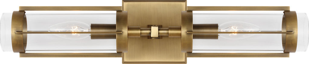 Flynn Linear Sconce Time Worn Brass