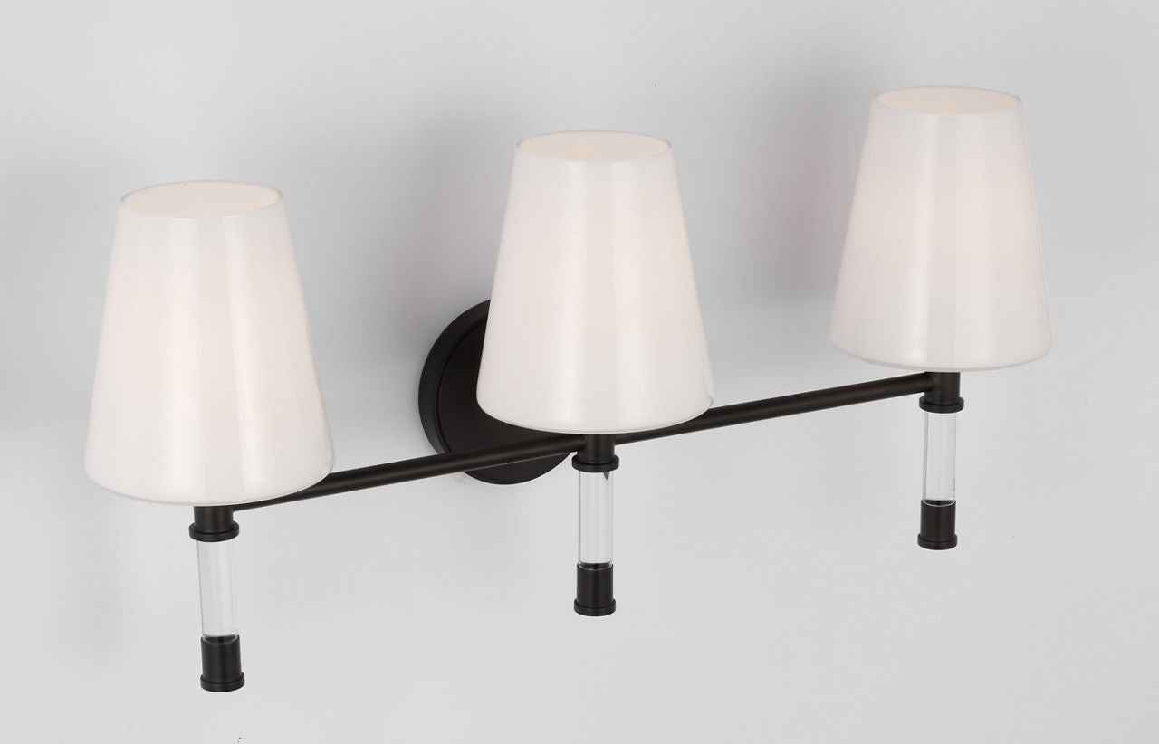 Hanover 3 - Light Vanity Aged Iron