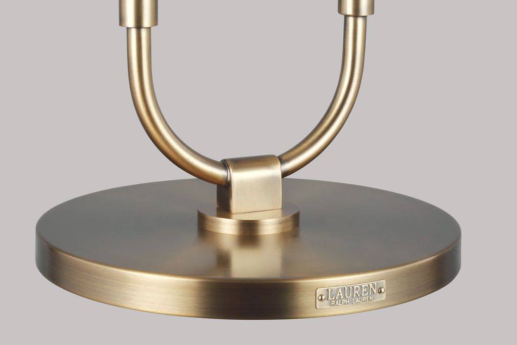 Katie Table Lamp Time Worn Brass Bulbs Inc