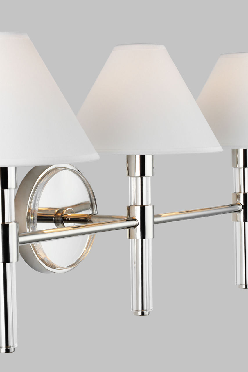 Robert 3 - Light Vanity Polished Nickel