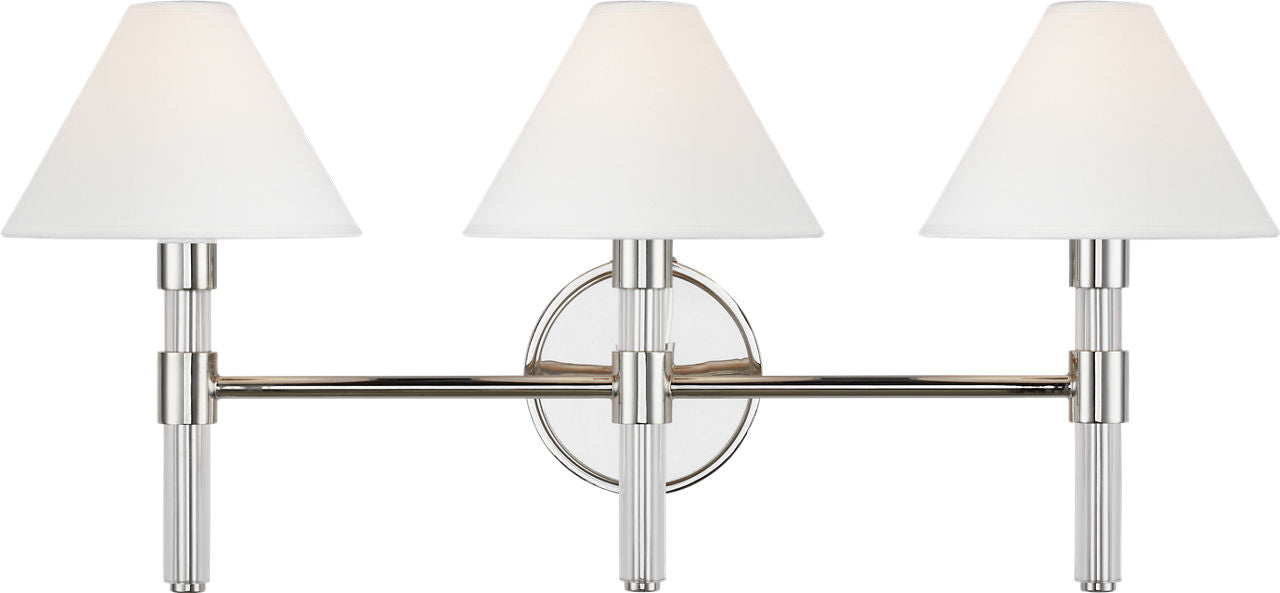 Robert 3 - Light Vanity Polished Nickel