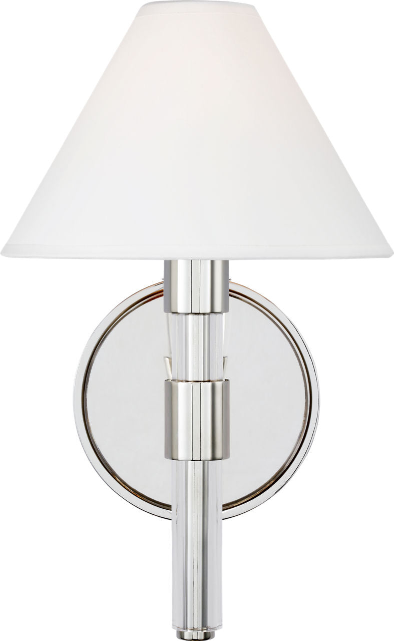 Robert Sconce Polished Nickel