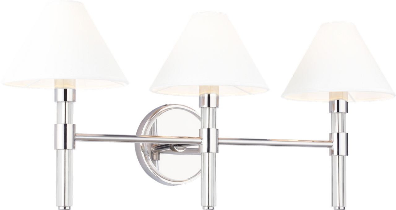 Robert 3 - Light Vanity Polished Nickel