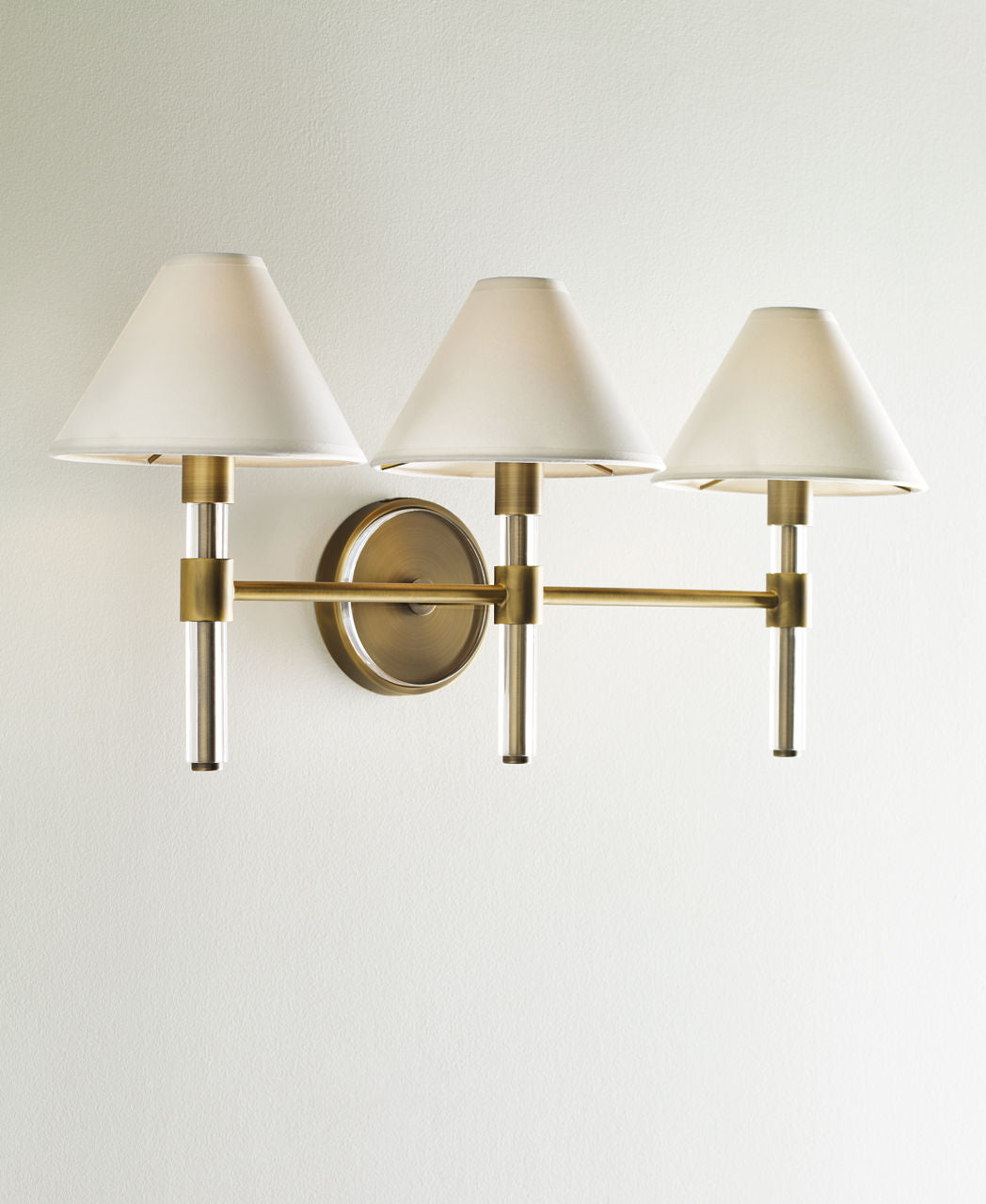 Robert 3 - Light Vanity Time Worn Brass