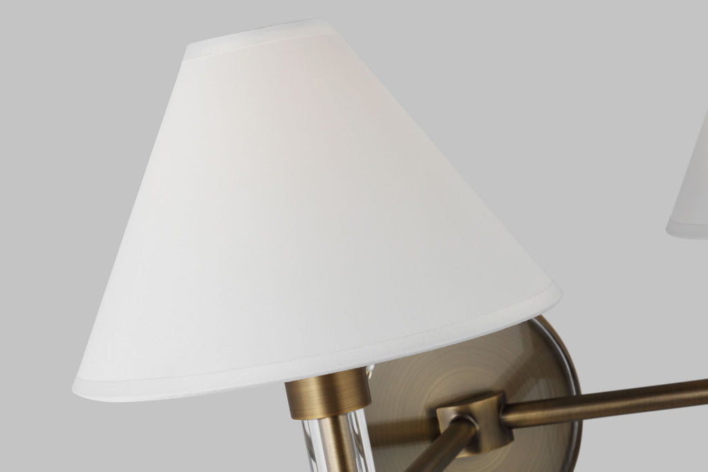 Robert 2 - Light Vanity Time Worn Brass