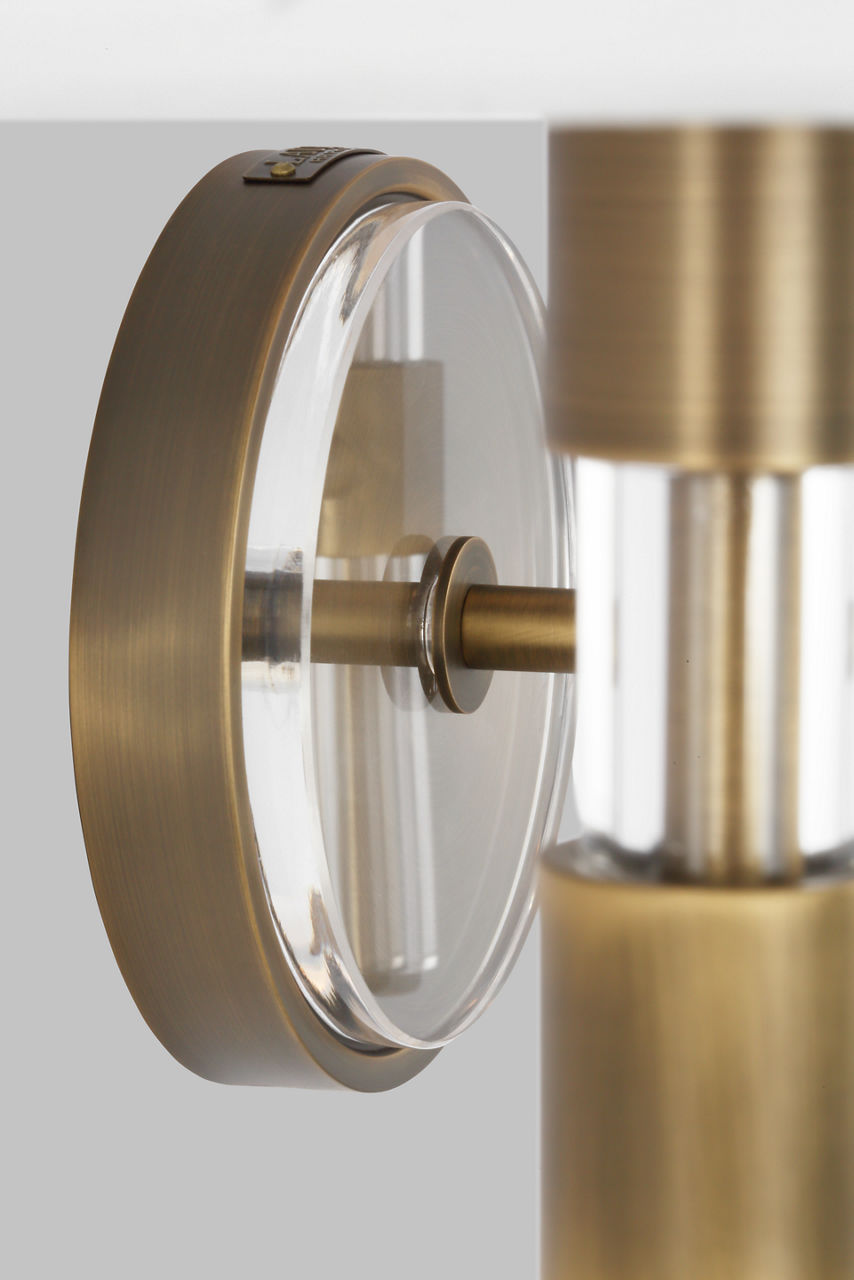 Robert 3 - Light Vanity Time Worn Brass