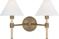 Robert 2 - Light Vanity Time Worn Brass