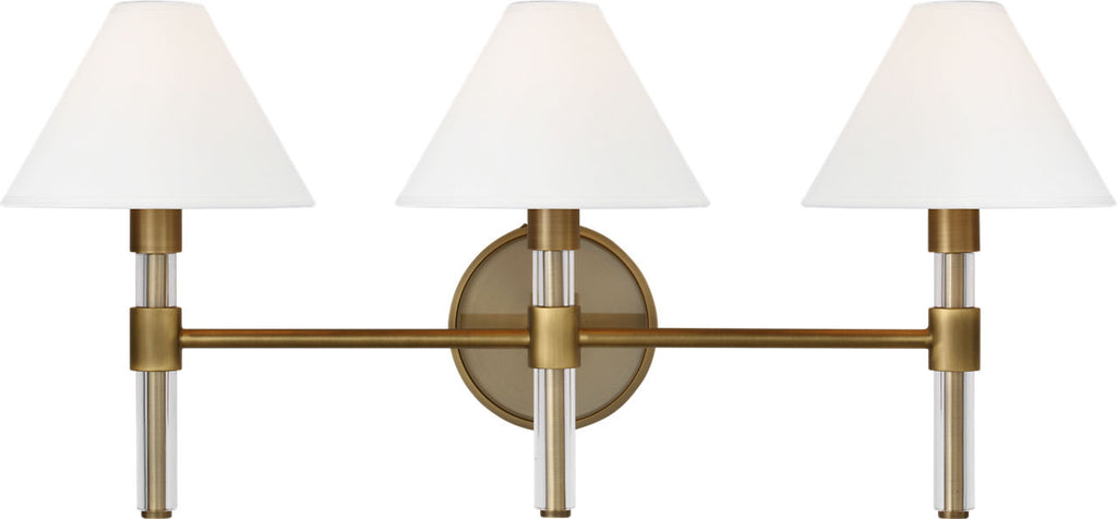Robert 3 - Light Vanity Time Worn Brass