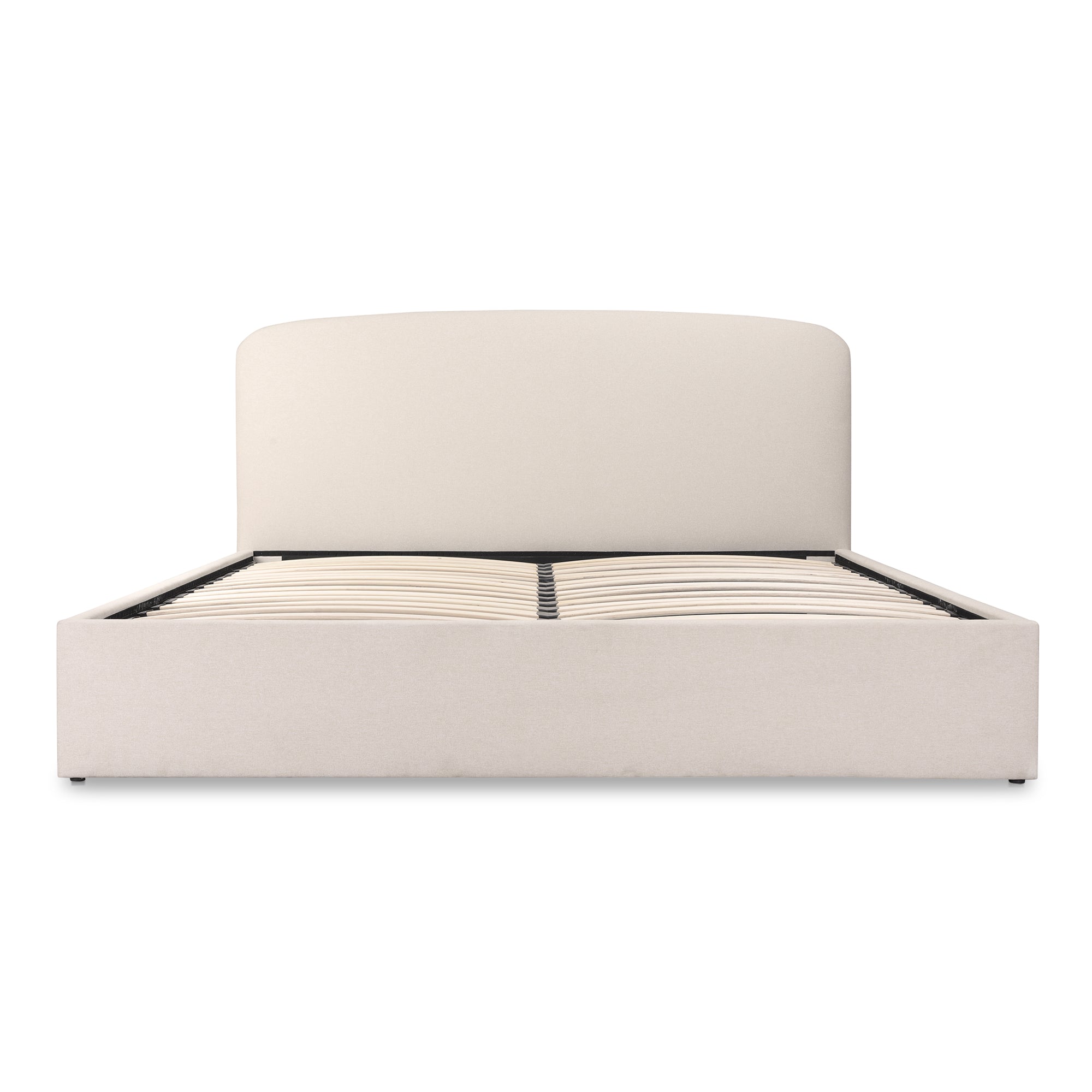 Joan Queen Storage Bed Cream