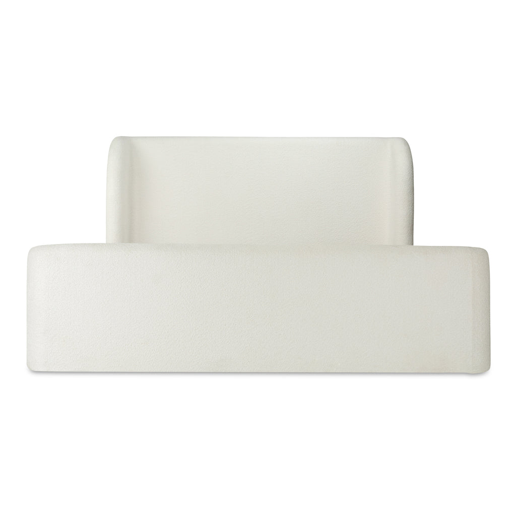 Sophia King Storage Bed Cream