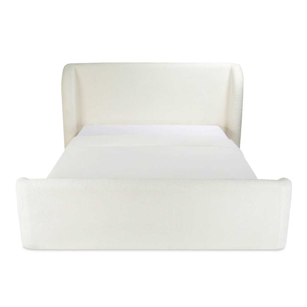 Sophia King Storage Bed Cream