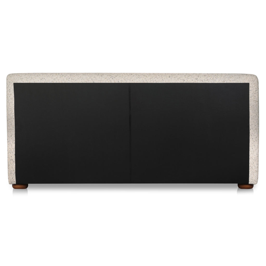 Beau King Storage Bed Speckled Light Grey