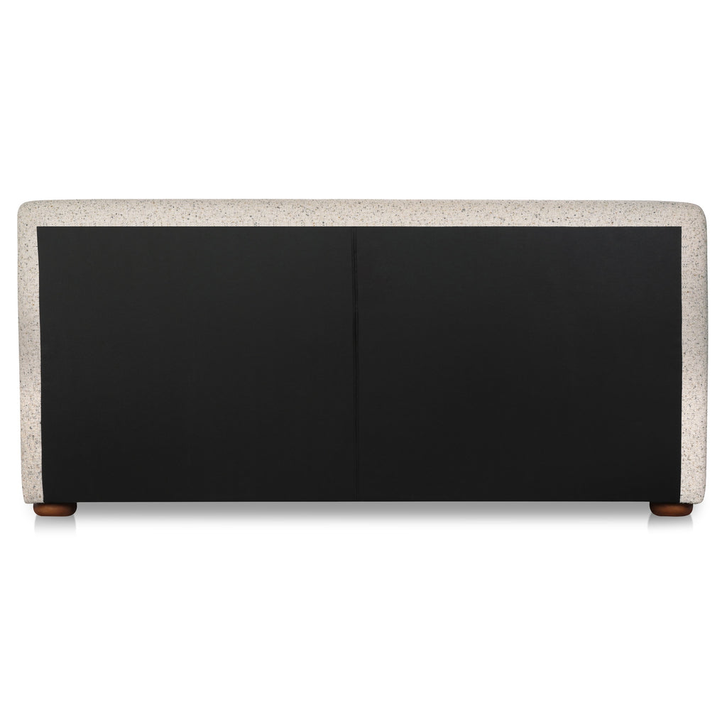 Beau Queen Storage Bed Speckled Light Grey