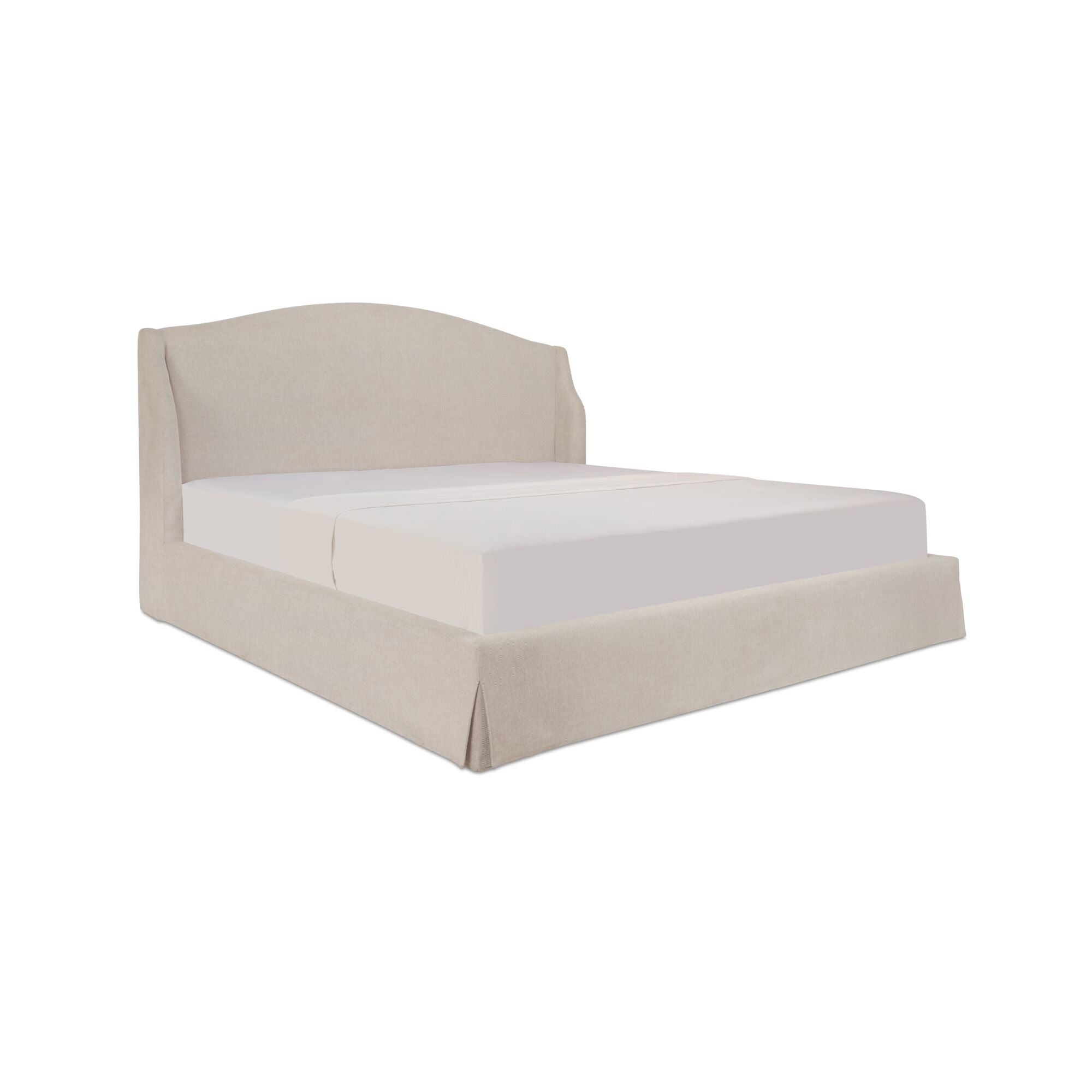 Weston King Storage Bed Cream
