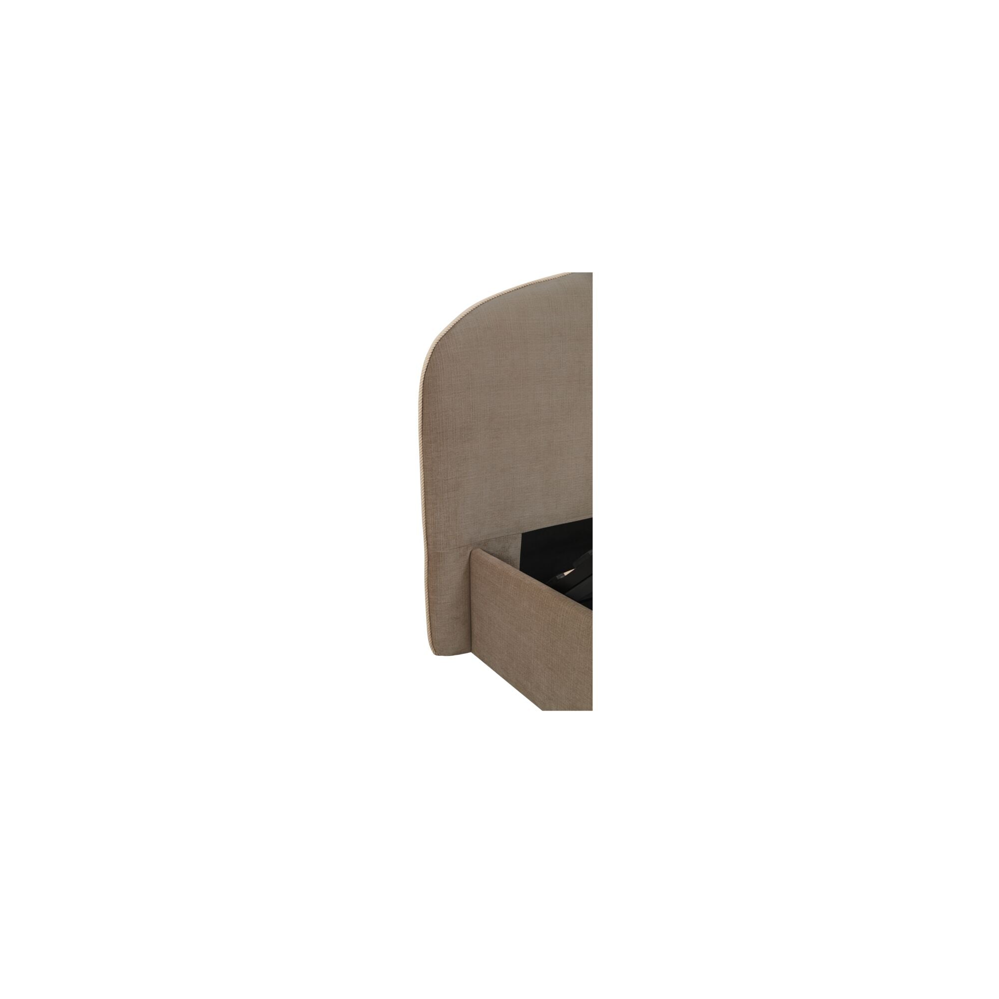 Maggie King Storage Bed Taupe