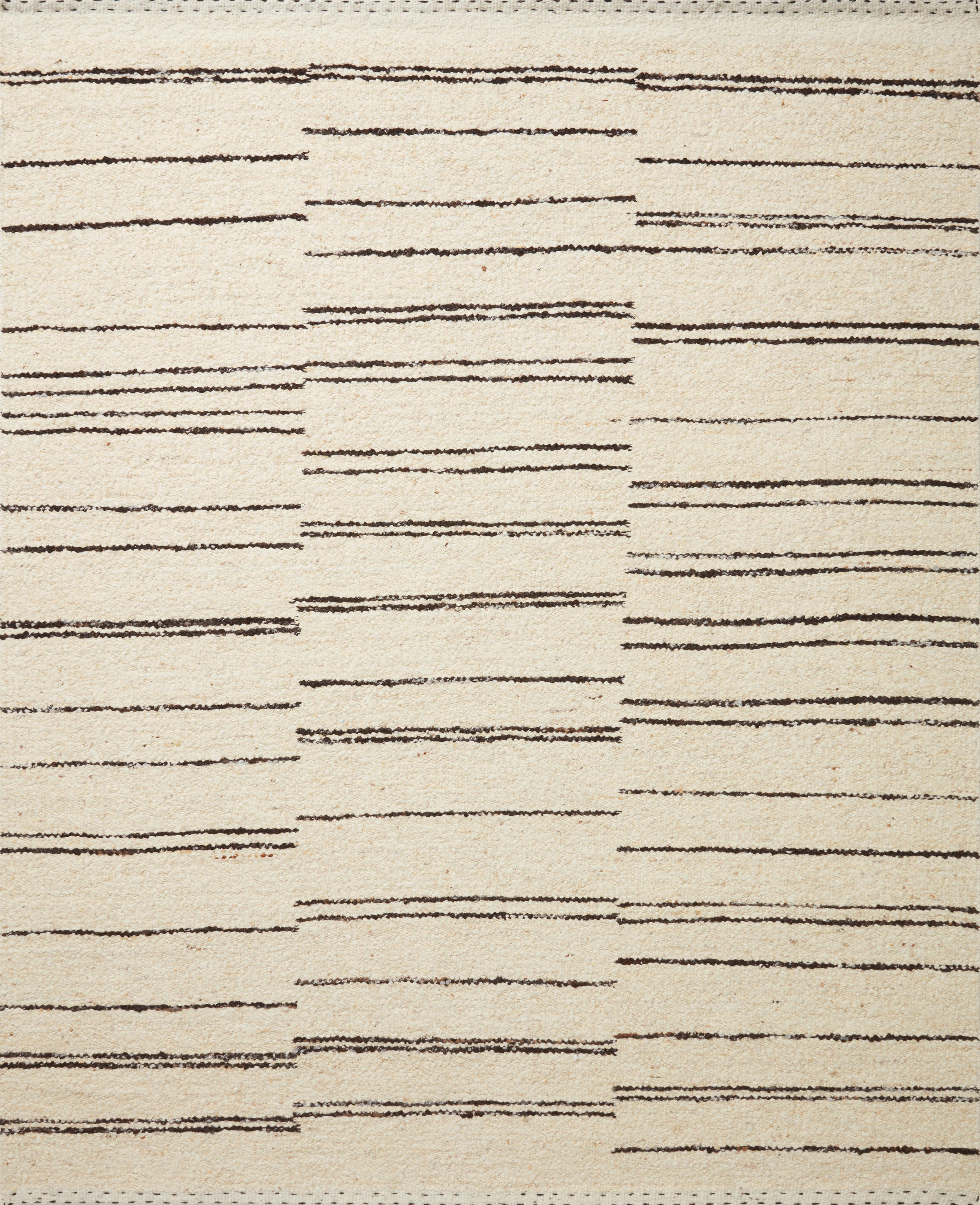 Loloi | Roman Collection | Natural / Charcoal | ROM-04