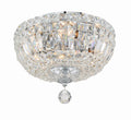 Roslyn 12'' Polished Chrome Flush Mount