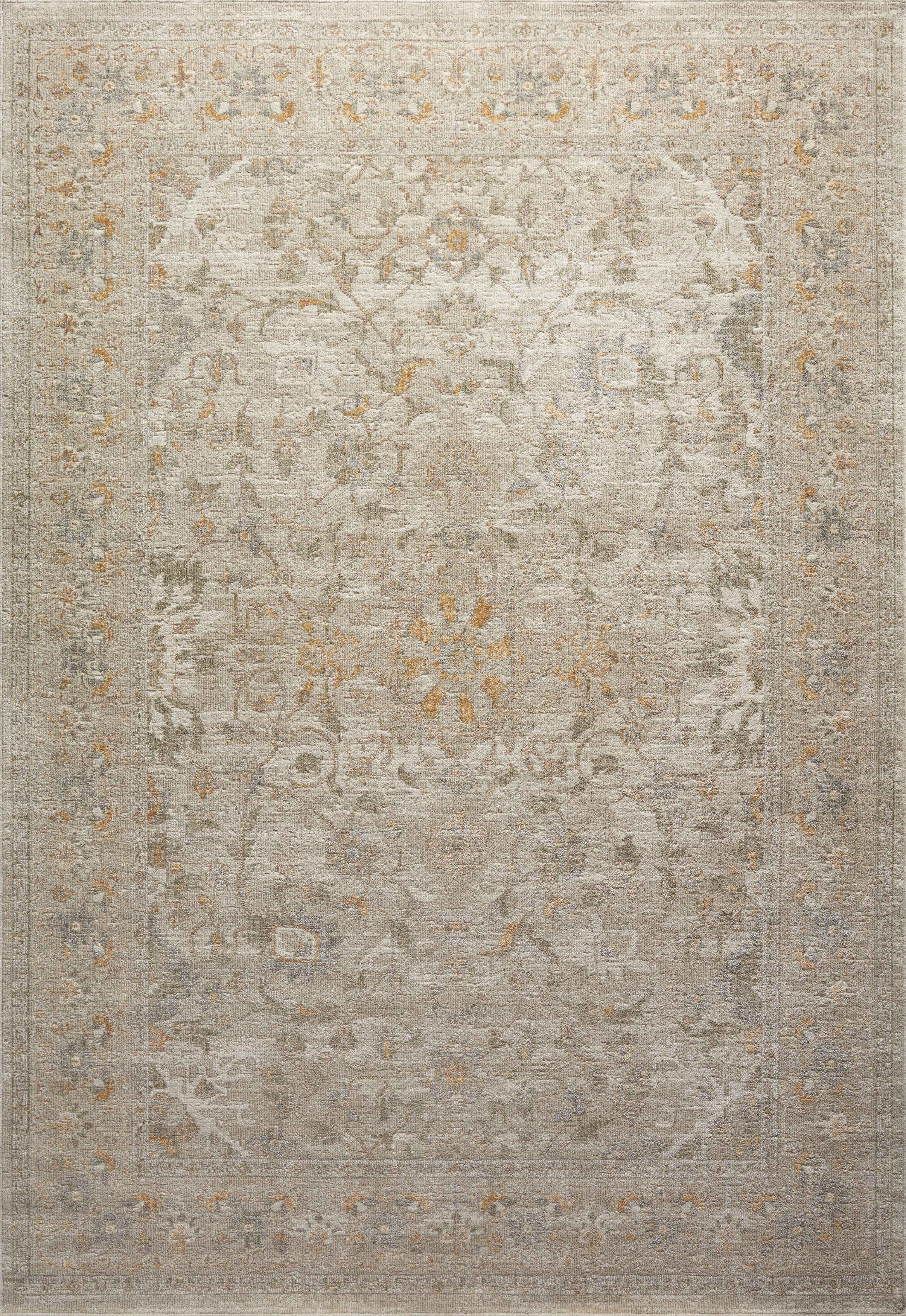Chris Loves Julia x Loloi | Rosemarie Collection | Ivory / Natural | ROE-02
