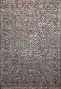 Chris Loves Julia x Loloi | Rosemarie Collection | Graphite / Multi | ROE-04