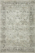 Loloi II | Rosette Collection | Steel / Graphite | ROS-04